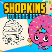 Shopkins Coloring Book